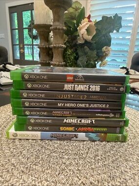 Xbox One Game Bundle - Green Case Collection (Multiple Titles)